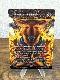 Splinter of the Shadows - Ashcoat of the Shadow Swarm (Borderless) Regular - Image 1
