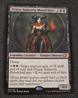 MTG Magic Gathering Drana, Kalastria Bloodchief (141/397) Commander 2014 LP L31 - Image 1