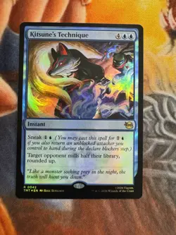 Kitsune's Technique [TMT - 42] - NM [Foil] TCG MTG - Image 1