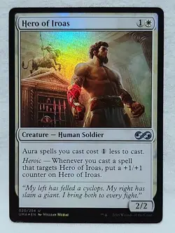 Hero of Iroas 020/254 Foil Ultimate Masters Magic: The Gathering - Image 1