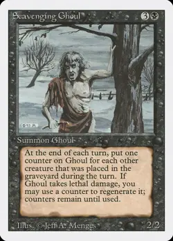 MTG Scavenging Ghoul ** Revised Edition ** English (NM) - Image 1