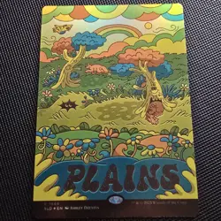 Plains (1945) (Rainbow Foil) Secret Lair Drop Foil - Image 1