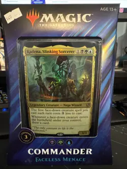 Magic: The Gathering 2019 Commander Deck Faceless Menace English Factory Sealed. - Image 1