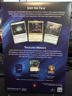 Magic: The Gathering 2019 Commander Deck Faceless Menace English Factory Sealed. - Image 2