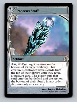 Proteus Staff (Future Sight) R Mystery Booster 2 140 NM - Image 1