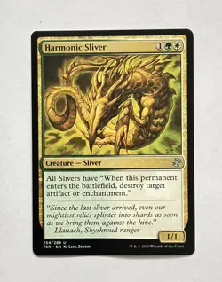 Magic: The Gathering MTG Harmonic Sliver U Time Spiral: Remastered 254 NM MB20-1 - Image 1
