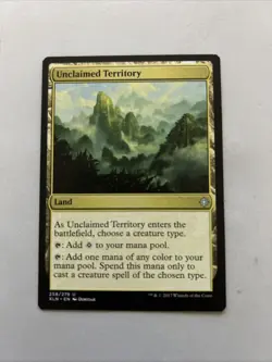 MTG Magic the Gathering Unclaimed Territory (258/317) Ixalan LP - Image 1