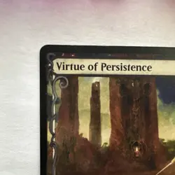 Virtue of Persistence - WOE Mythic Enchantment Black Showcase Magic 281 - Image 4