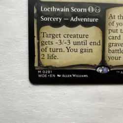 Virtue of Persistence - WOE Mythic Enchantment Black Showcase Magic 281 - Image 5