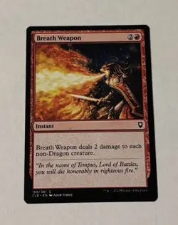 MTG Breath Weapon - Commander Legends: Battle For Baldurs Gate NM - Image 1
