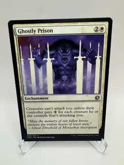 MTG Ghostly Prison x1 LP/NM Conspiracy: Take the Crown (SN2 #86) Regular - Image 1