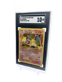 Pokemon TCG Charizard Celebrations: Classic Collection 4/102 SGC Gem Mint 10 💎 - Image 3