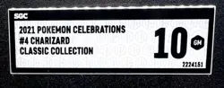 Pokemon TCG Charizard Celebrations: Classic Collection 4/102 SGC Gem Mint 10 💎 - Image 4