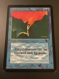 MTG Beta Invisibility - Image 1