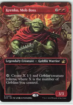 Magic: The Gathering 2024 Ravnica Remastered Krenko, Mob Boss #430 - Image 1