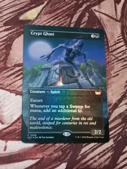 Crypt Ghast (Borderless) Commander: Duskmourn: House of Horror Foil - Image 1