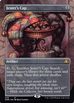 Jester's Cap (Borderless) - 449 - Dominaria Remastered - NM - Normal - Image 1