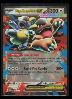 Mega Kangaskhan ex 104/132 Pokemon Mega Evolution Double Rare Near Mint - Image 1