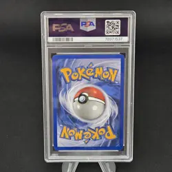 Pokemon PSA 9 Base Set 2 Alakazam 1/130 Holo Rare 2000 Near Mint - Image 2