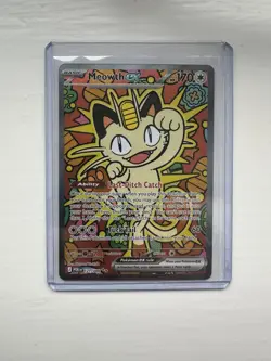 NEAR MINT✅Meowth Ex 121/088 - SIR - Perfect Order - Pokemon TCG - Image 1