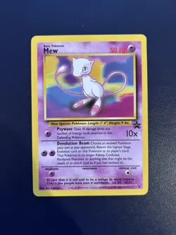 Mew Black Star Promo #8 - Pokemon WOTC Promo Card - NM - Image 1