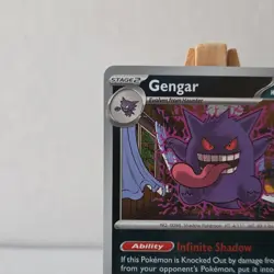 Pokemon Gengar 050/088 POR Ability Mind Jack Foil & reverse foil 2 card lot - Image 4