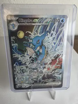 Pokemon TCG - Kingdra ex 131 Scarlet & Violet Promo Card Alt Art Holo | NM - Image 1