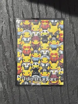Team Skull Grunt Pikachu Pokemon Center Japan Poncho Card Sleeves 1 count SINGLE - Image 1