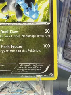 Pokemon TCG Black Kyurem Boundaries Crossed 100/149 Cracked Ice Holo - Image 5