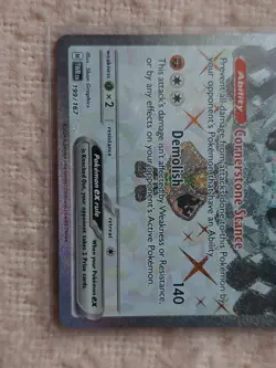 Cornerstone Mask Orgerpon 199/167 Twilight Masquerade Pokemon Card NM Pack Fresh - Image 2