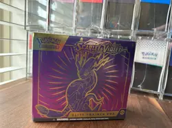 POKEMON SCARLET VIOLET Purple Miraidon Elite Trainer Box with Acrylic Case - Image 2