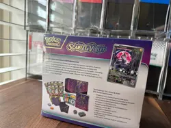 POKEMON SCARLET VIOLET Purple Miraidon Elite Trainer Box with Acrylic Case - Image 4
