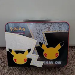 Pokemon Celebrations 25th Anniversary Tin Box Exclusive Pikachu Lunchbox - Image 2