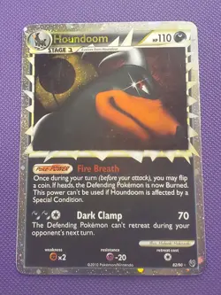 Houndoom (Prime) 82/90 Undaunted Holo Ultra Rare Pokemon - Image 1