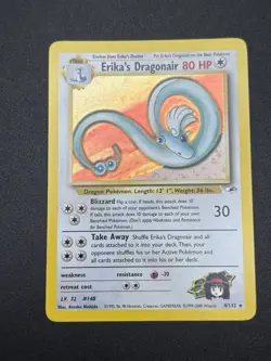 Pokemon Gym Heroes Erika's Dragonair 4/132 Holo Unlimited - Image 1