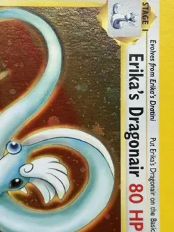 Pokemon Gym Heroes Erika's Dragonair 4/132 Holo Unlimited - Image 3