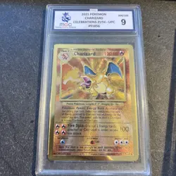 Charizard 4/102 Celebrations UPC Metal MGC 9 MINT Ultra Premium Pokemon POP 1 - Image 1