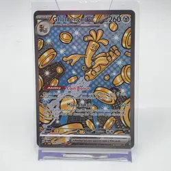 Pokemon TCG Gholdengo EX 164/131 Holo Secret Rare Full Art Prismatic Evolutions - Image 1