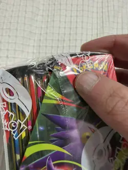 Pokemon TCG Mega Evolution Phantasmal Flames Booster Box. Slight tear on side - Image 2