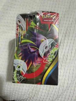 Pokemon TCG Mega Evolution Phantasmal Flames Booster Box. Slight tear on side - Image 3