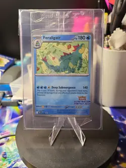 Pokemon Illustration Contest 2024 Promo SEALED Feraligatr Pikachu & Toxtricity - Image 1