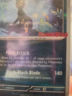 Umbreon 130/197 - Sealed - GameStop Exclusive Pokemon SV03: Obsidian Flames NM/M - Image 2