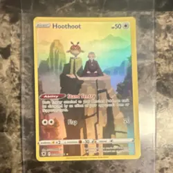 Pokemon Hoothoot Swsh01: Sword & Shield Regular Common 143/202 Basic 70 HP - Image 1