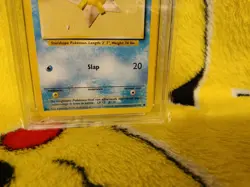 Pokemon Base Set 4th UK Print 1999-2000 Staryu 65/102 Ace Graded 8 NM-MT - Image 2