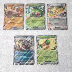 Pokemon Scarlet & Violet Series Double Rare ex Lot of 15 - Image 3