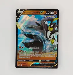 Rapid Strike Urshifu V SWSH107 Black Star Promo Pokemon - NM - Image 1