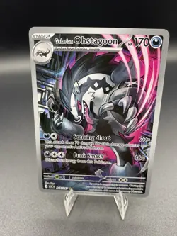 Galarian Obstagoon 245/217 - Pokemon TCG - Ascended Heroes Illustration Rare - Image 1