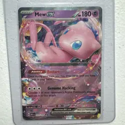 Mew ex 151/165 Pokemon TCG Scarlet & Violet 151 Double Rare - Image 1