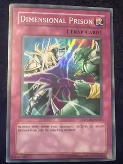 Yugioh Dimensional Prison WC08-EN003 Super Rare LP - Image 1