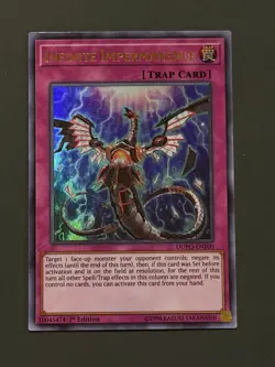 Yugioh Infinite Impermanence DUPO-EN100 Ultra Rare 1st Edition - Image 1